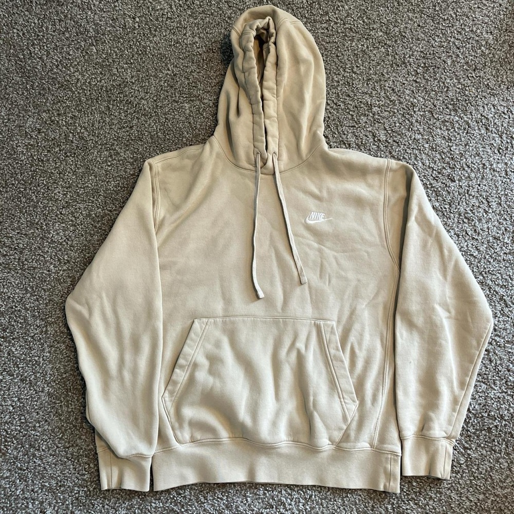 Men’s Cream Nike Sportswear Club Fleece